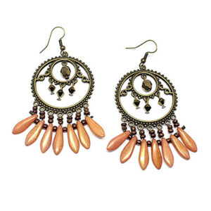 Boucles d’oreilles MANOUCHE bronze