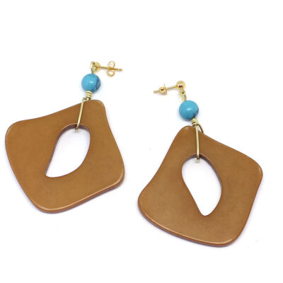 Boucles d’oreilles résine AMIRINI