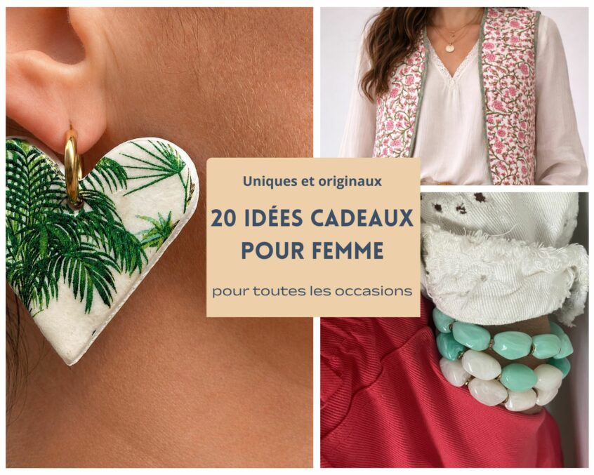20 idées cadeaux uniques et originaux pour femme