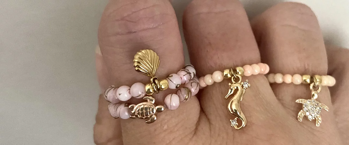 Bijoux de créateur verre et pierres
